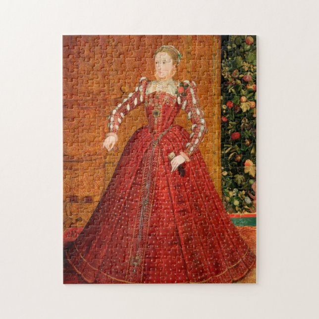 Elizabeth I of England (The “Hampden Portrait”) Jigsaw Puzzle (Vertical)