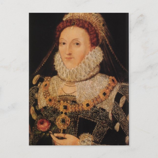 Elizabeth I Postcard (Front)