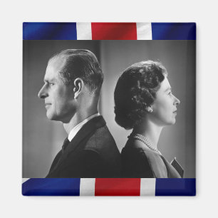 Elizabeth II Reine d'Angleterre Magnet