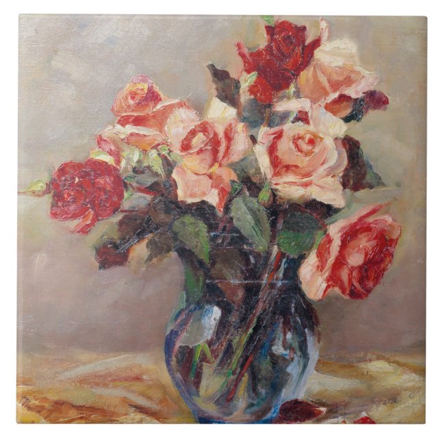 Elizabeth J. Grafin von Attems Stilllife with Ros Tile (Front)