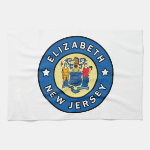 Elizabeth New Jersey Kitchen Towel