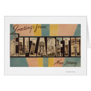 Elizabeth, New Jersey - Large Letter Scenes