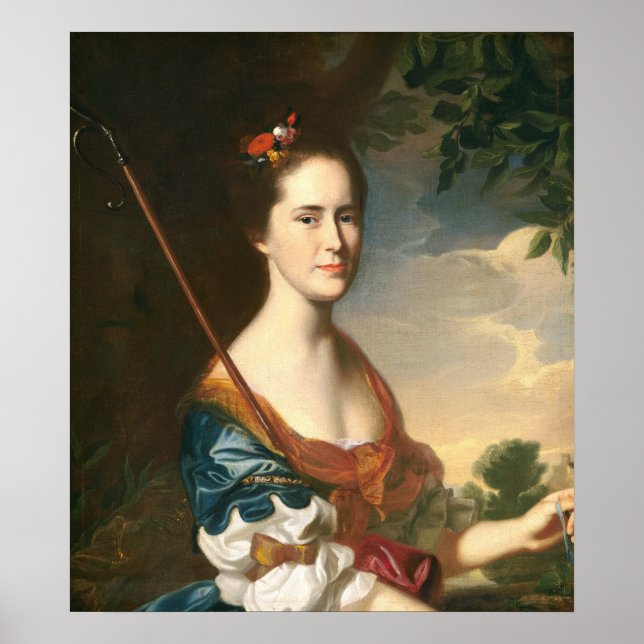 Elizabeth Otis - John S. Copley Fine Art Poster (Front)