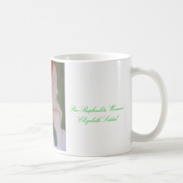 Elizabeth  Siddal - Poetry Coffee Mug (Right)