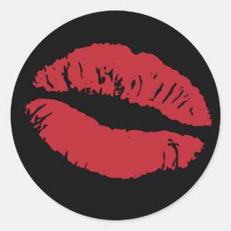 Elizabeth TailHer - Lip Stickers (Black Back)