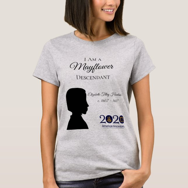 Elizabeth Tilley Howland Mayflower Women's T-shirt (Front)