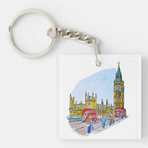 Elizabeth Tower, aka Big Ben Keychain