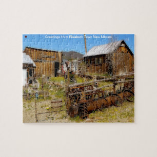 Elizabeth Town Nouveau Mexique Jigsaw Puzzle