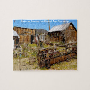 Elizabeth Town Nouveau Mexique Jigsaw Puzzle