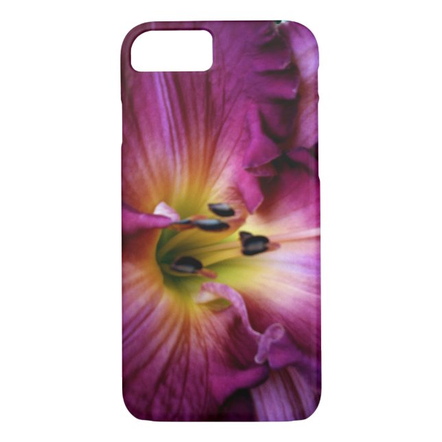Elizabeth Townsen Magenta Lily Case-Mate iPhone Case (Back)