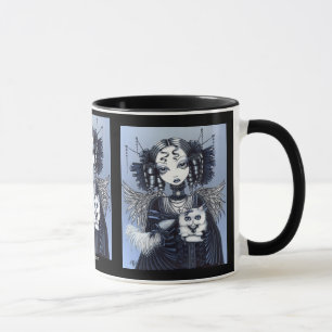 Elizabeth & Vega Persian Cat Angel Mug