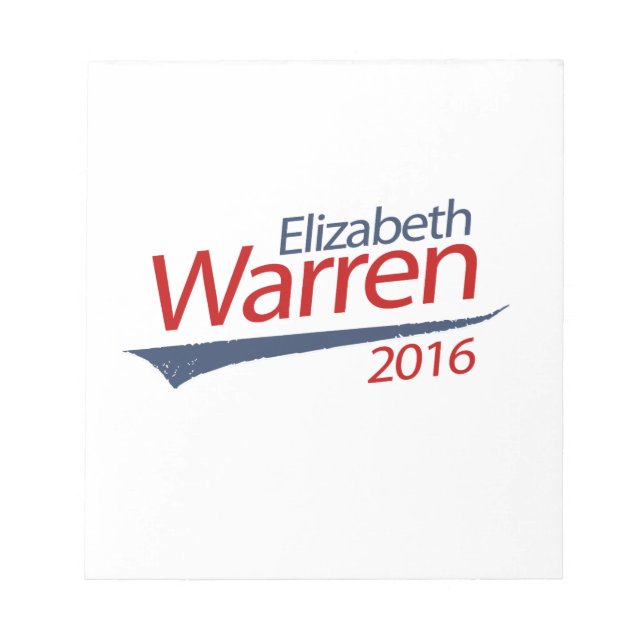 ELIZABETH WARREN 2016 SWOOSH - 2016.png Notepad (Front)