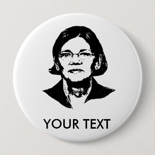 Elizabeth Warren - 4 Inch Round Button