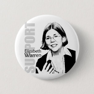 Elizabeth Warren Button