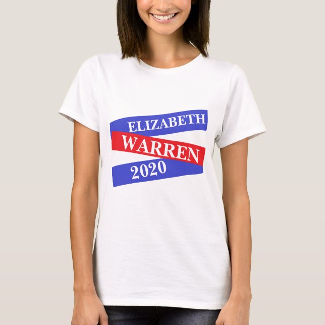 Elizabeth Warren for President 2020 T-Shirt (Front)