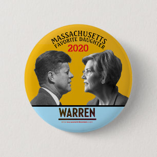 Elizabeth Warren for President 2 Inch Round Button