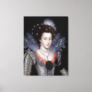 Elizabeth, Winter Queen of Bohemia Canvas Print
