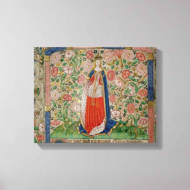 Elizabeth Woodville  Queen Consort of King Canvas Print (Front)