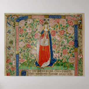 Elizabeth Woodville  Queen Consort of King Poster