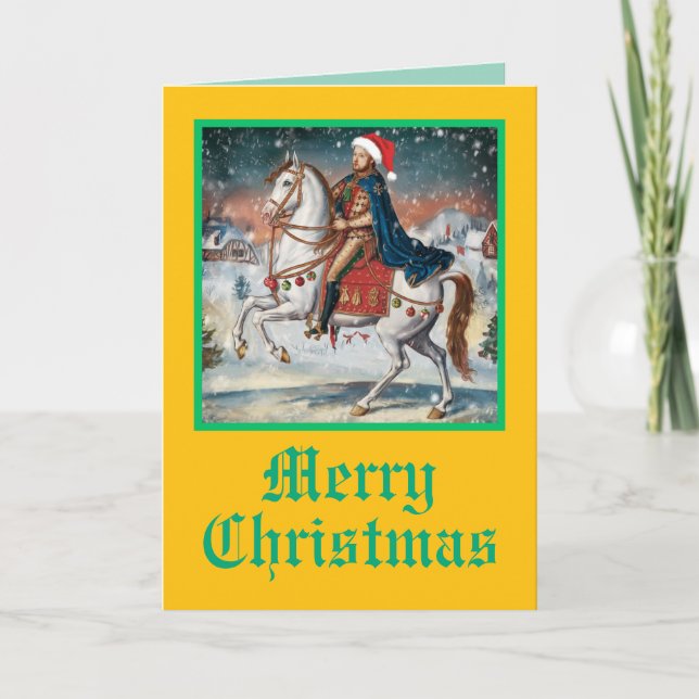 Elizabethan Christmas Card (Front)
