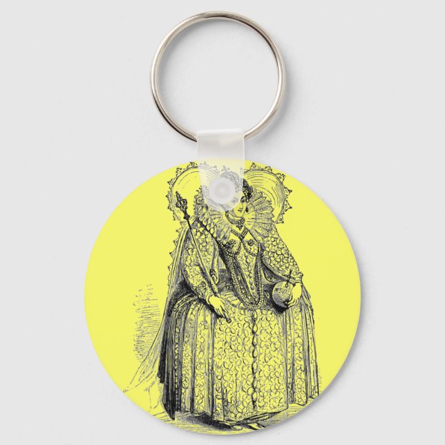 Elizabethan Clothing Keychain (Front)