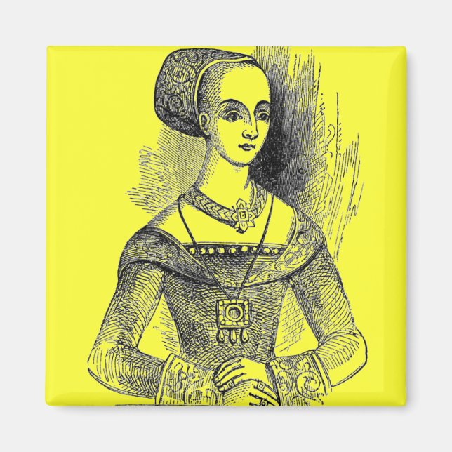 Elizabethan Clothing Magnet (Front)
