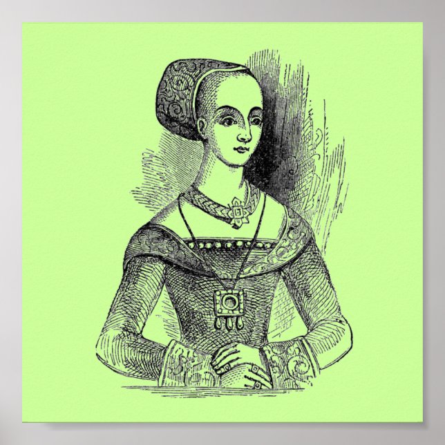 Elizabethan Clothing Poster (Front)