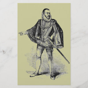 Elizabethan Clothing Stationery