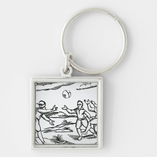 Elizabethan Football Keychain (Front)