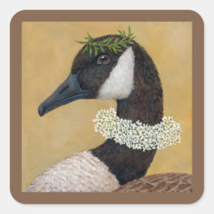 Elizabethan Goose stickers