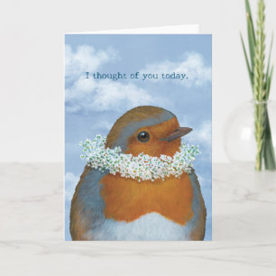 Elizabethan robin card