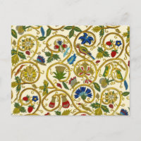 Elizabethan Swirl Embroideries - Goldwork imitatio