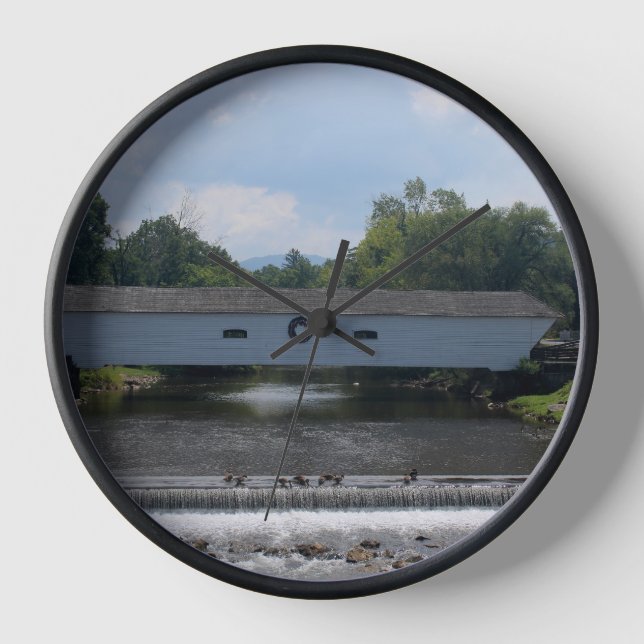Elizabethton Covered Bridge Clock (Front)