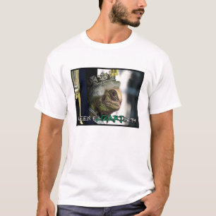 eLIZARDbeth de reine - T-shirt reptile