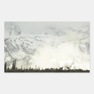 Elk at Grand Teton National Park Photography Sticker