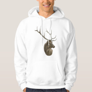 Elk Buck Hooded Sweatshirt