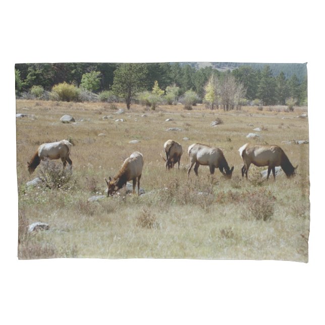 Elk doublesided pillow case (Front)