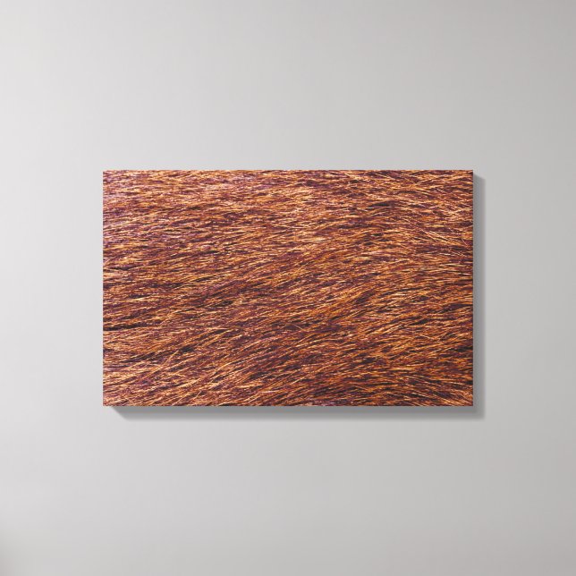 Elk fur canvas print (Front)