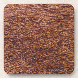 Elk fur coaster