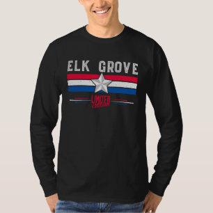 Elk Grove Retro Vintage Women Men Kids T-Shirt