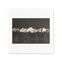 Elk Horn Mountains Napkin