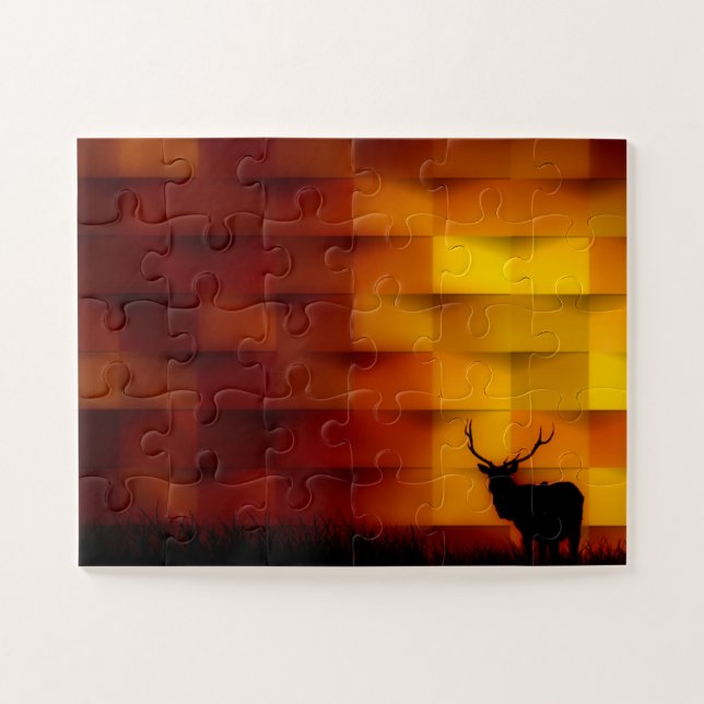Elk Jigsaw Puzzle (Horizontal)