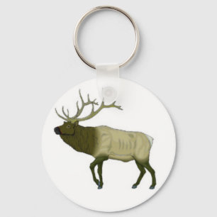 Elk Keychain