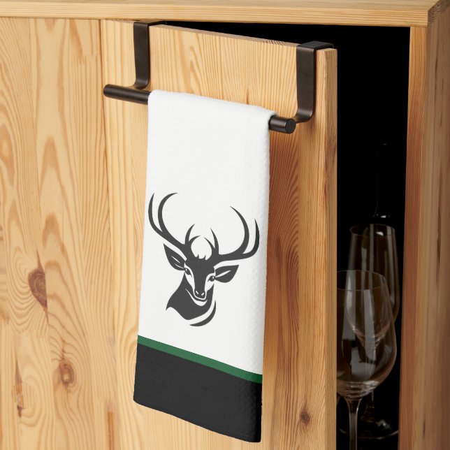 Elk Kitchen Towel (Thirds Fold)