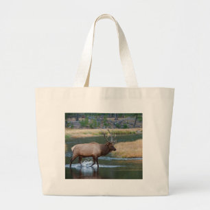 Elk Large Tote Bag