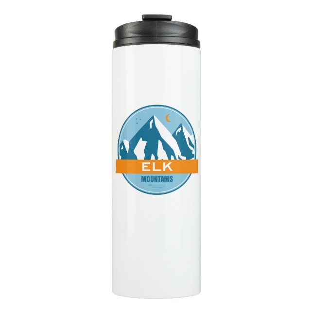Elk Mountains Colorado Thermal Tumbler (Front)