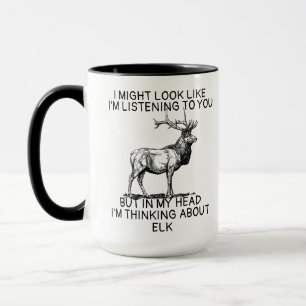 Elk Mug, Elk Gifts, Elk Lover Coffee Cu Mug