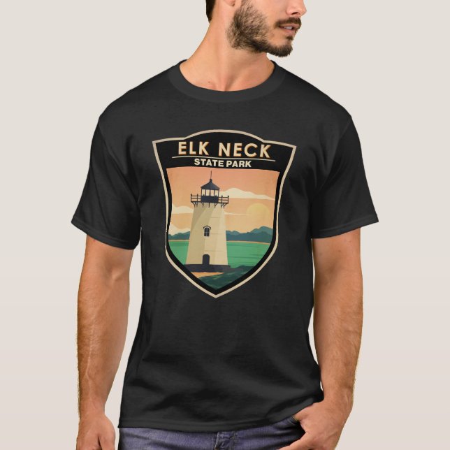 Elk Neck State Park Maryland Vintage  T-Shirt (Front)