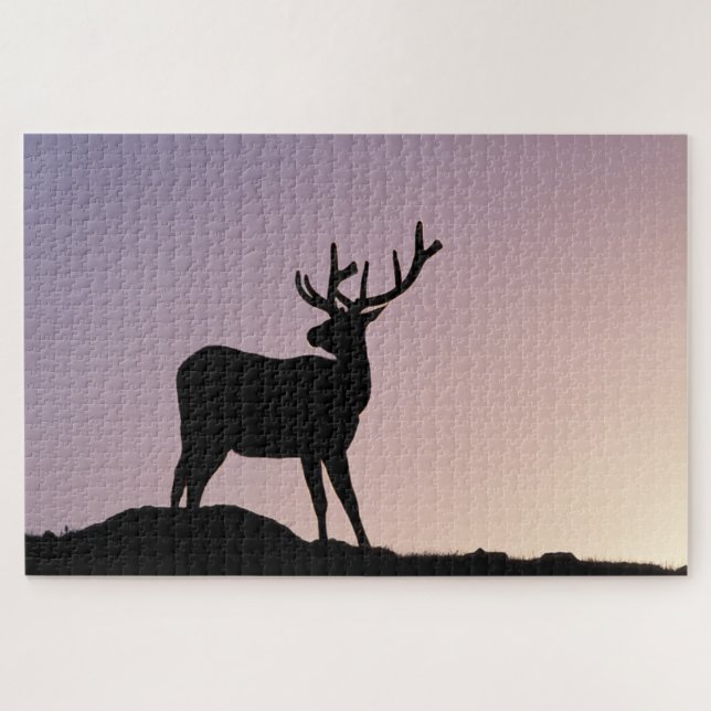 Elk Rocky Mountain National Park, Colorado Jigsaw Puzzle (Horizontal)