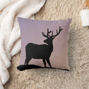 Elk Rocky Mountain National Park, Colorado Throw Pillow
